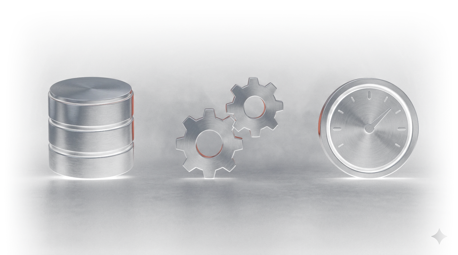 Database, gears, and monitoring gauge in forged steel